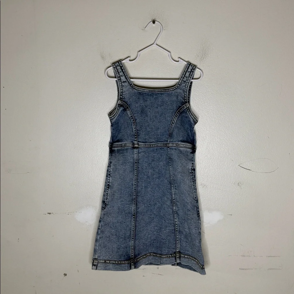Abercrombie & Fitch Denim Sleeveless Dress Size 5/6